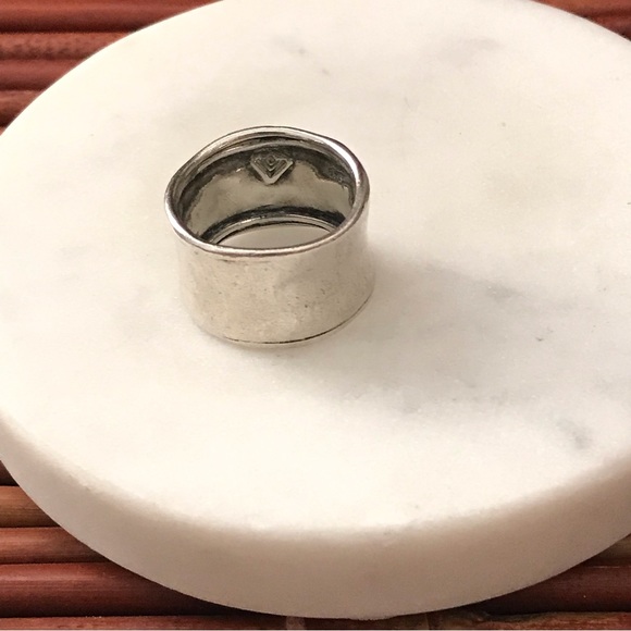 Silpada Sterling Silver Cuff Ring Size 8 - Picture 2 of 6